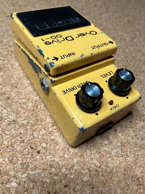 銀ネジ　BOSS Over Drive OD-1 /　1980年4月製