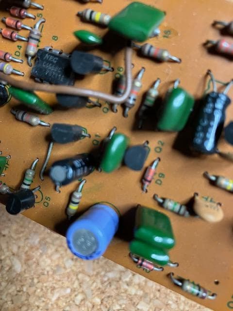 銀ネジ　BOSS Over Drive OD-1 /　1980年4月製