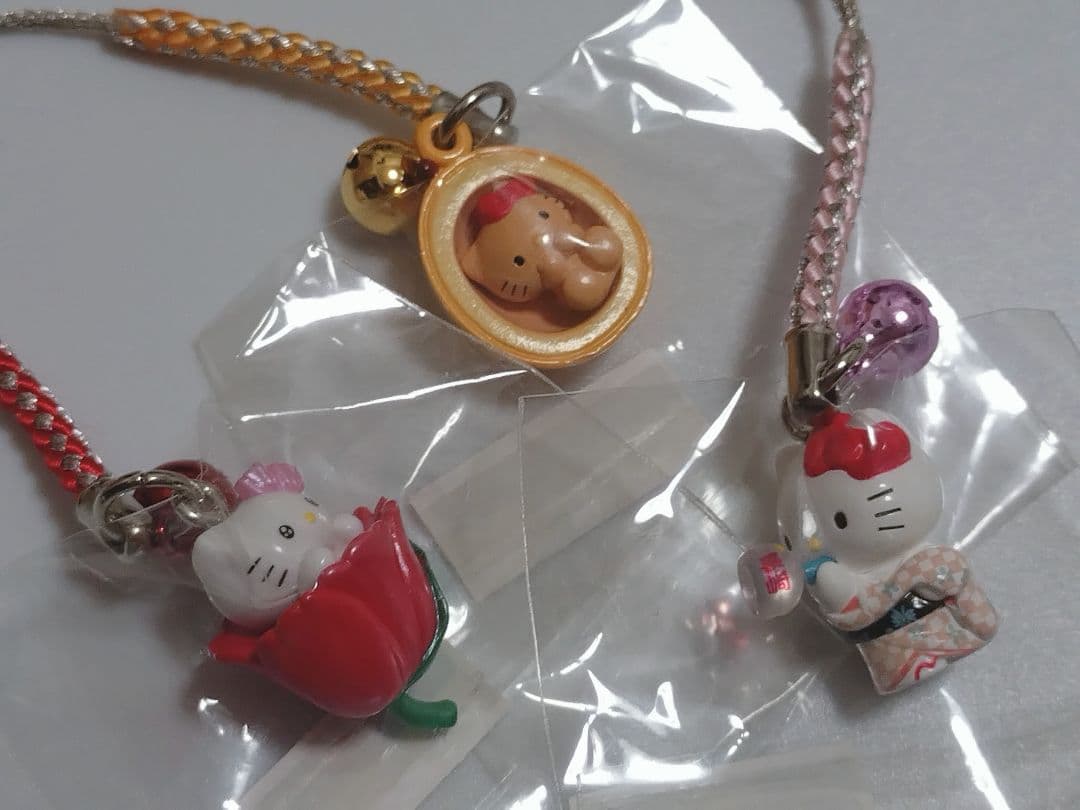 キティ ご当地ストラップ 長崎 3種