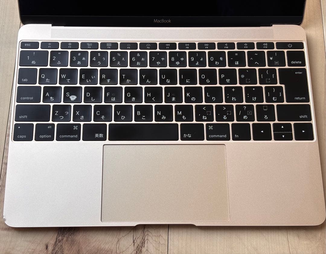【ジャンク】MacBook 12インチ Early 2016 ゴールド