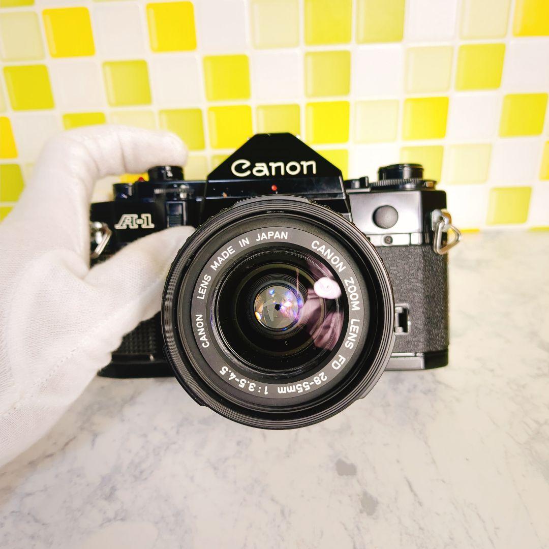 完動品★ Canon キャノン A-1 / FD 70mm F3.5 整備済み