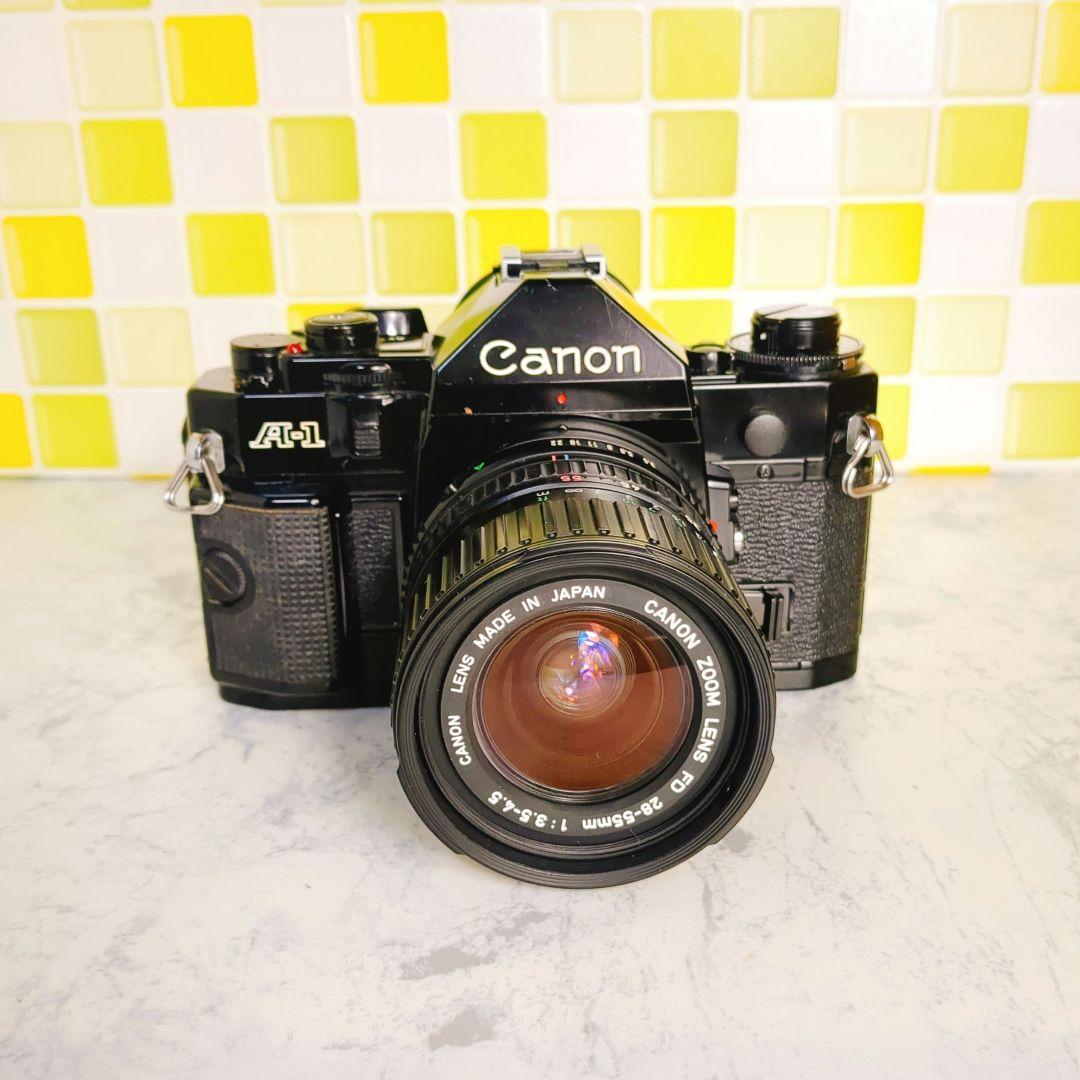 完動品★ Canon キャノン A-1 / FD 70mm F3.5 整備済み