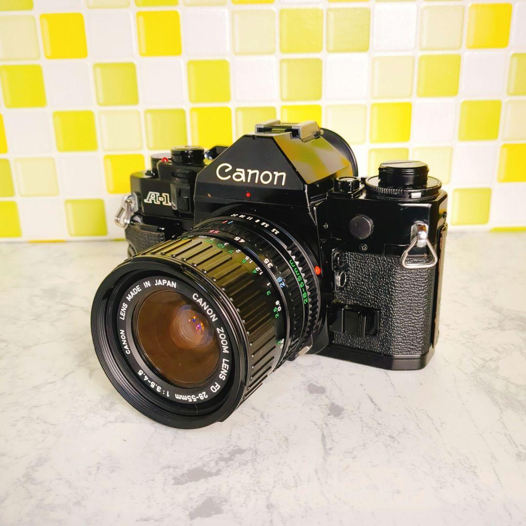 完動品★ Canon キャノン A-1 / FD 70mm F3.5 整備済み