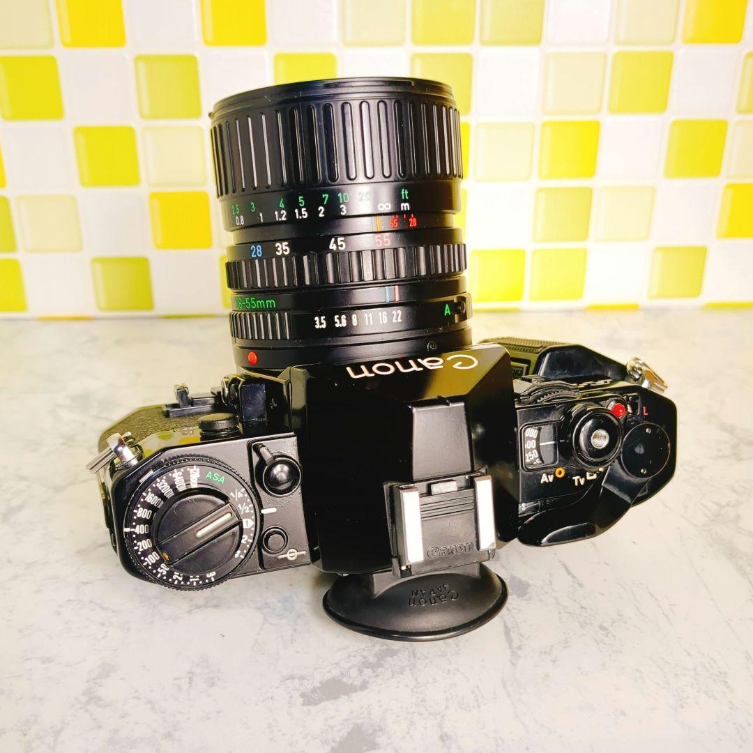 完動品★ Canon キャノン A-1 / FD 70mm F3.5 整備済み