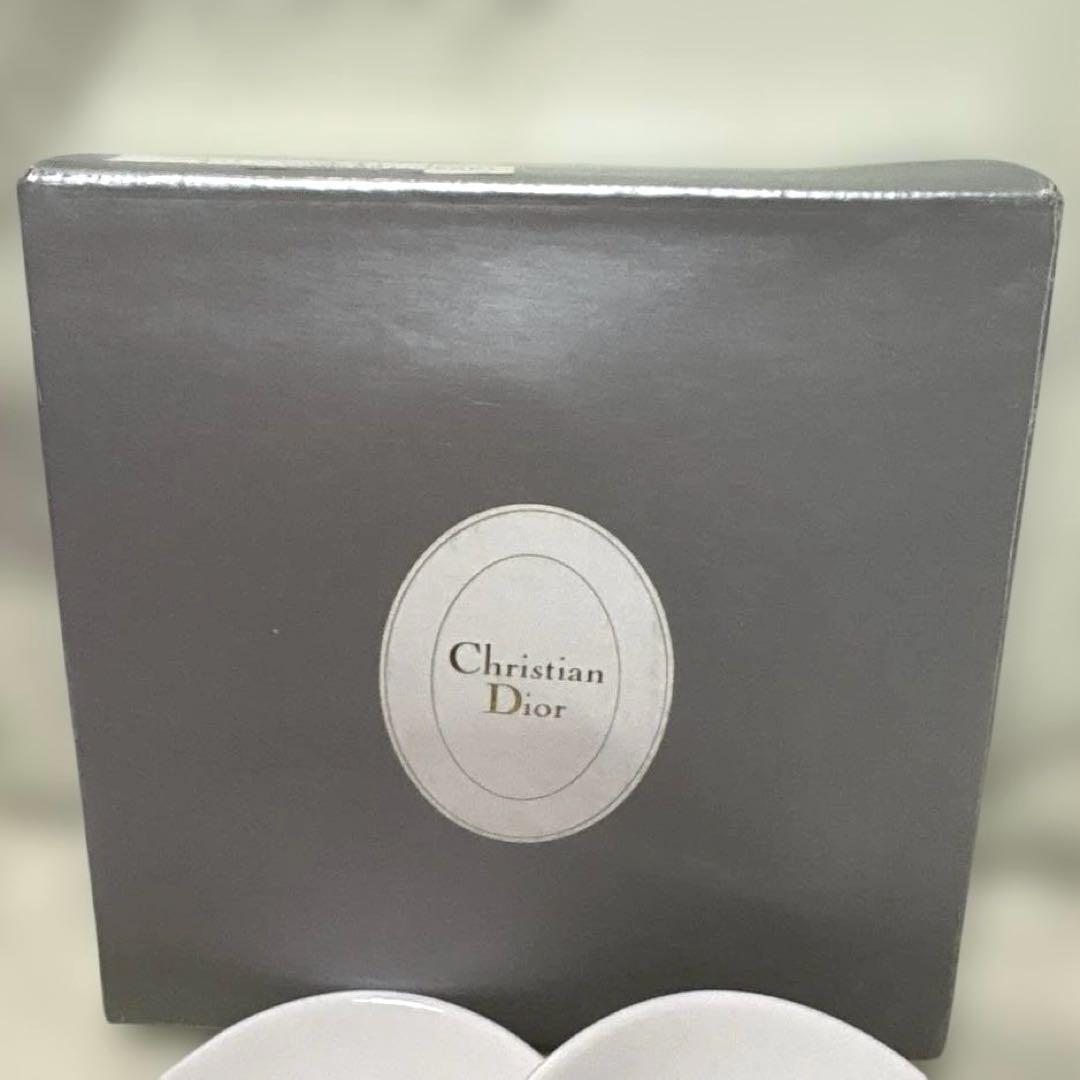 新品　クリスチャンディオール ハート　ロゴ　リボン　プレート　2枚