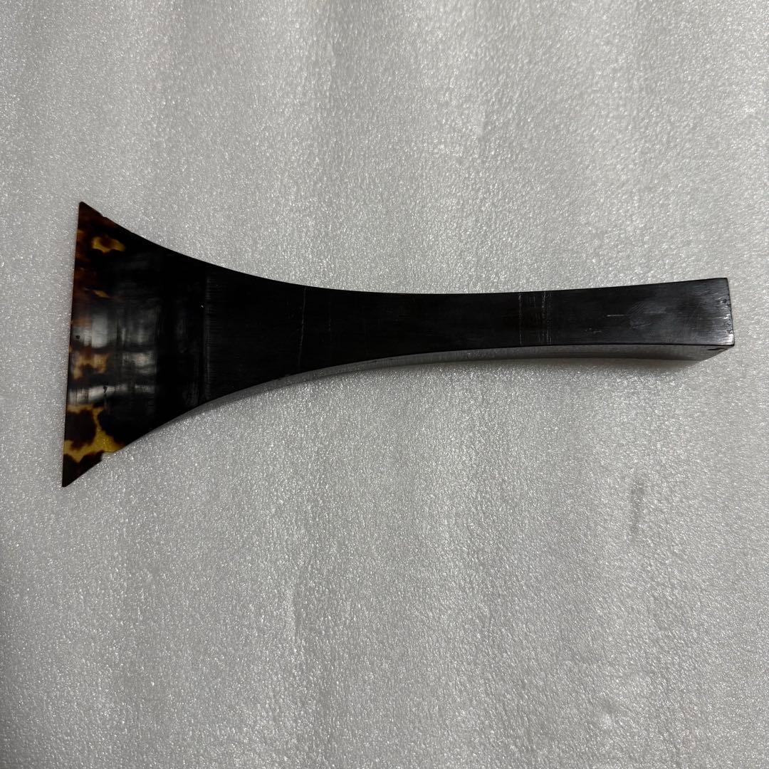 三味線 鼈甲 撥 黒水牛 天然素材