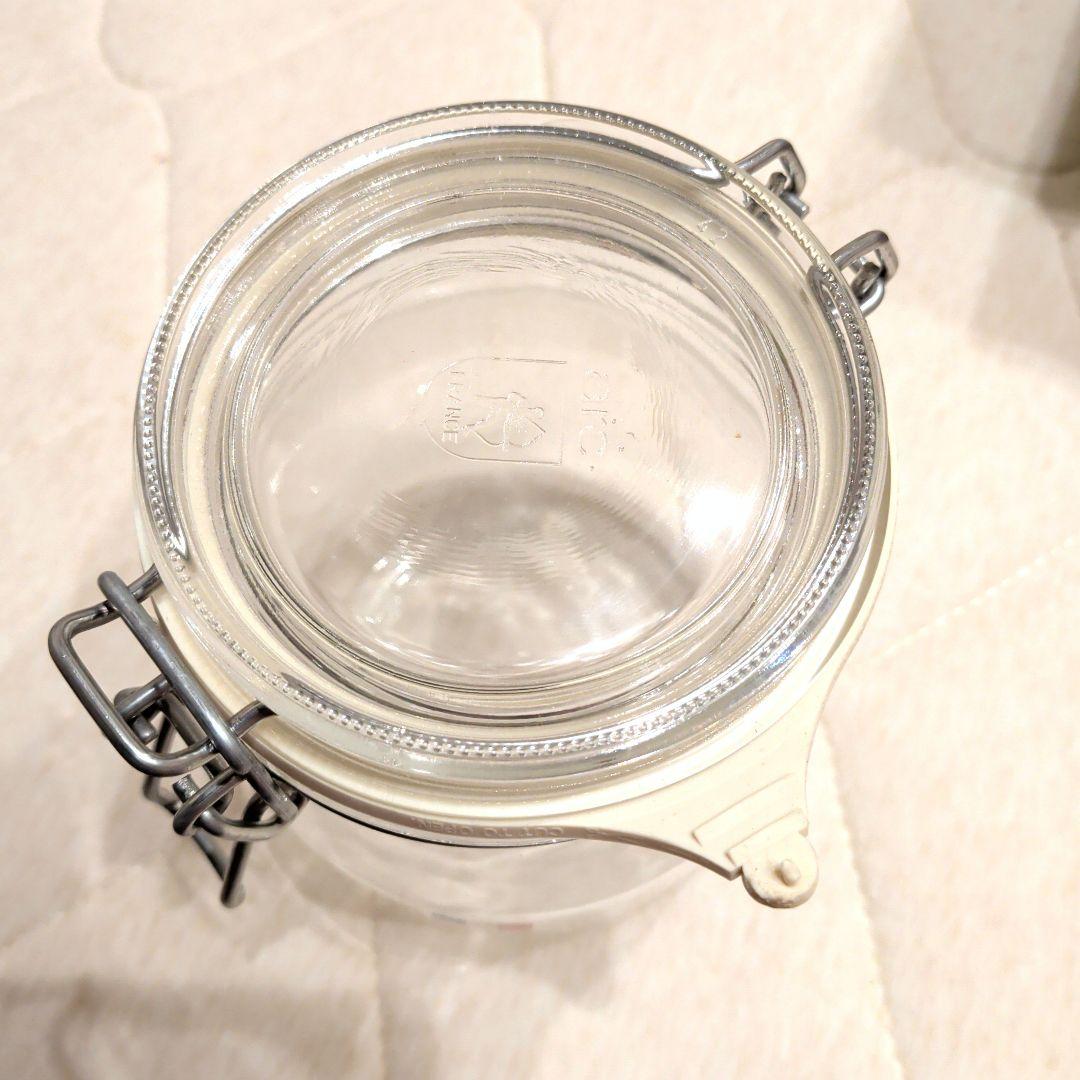 【未使用】BOCAL HIFI　保存容器 ガラス容器　2個　フランス密閉瓶