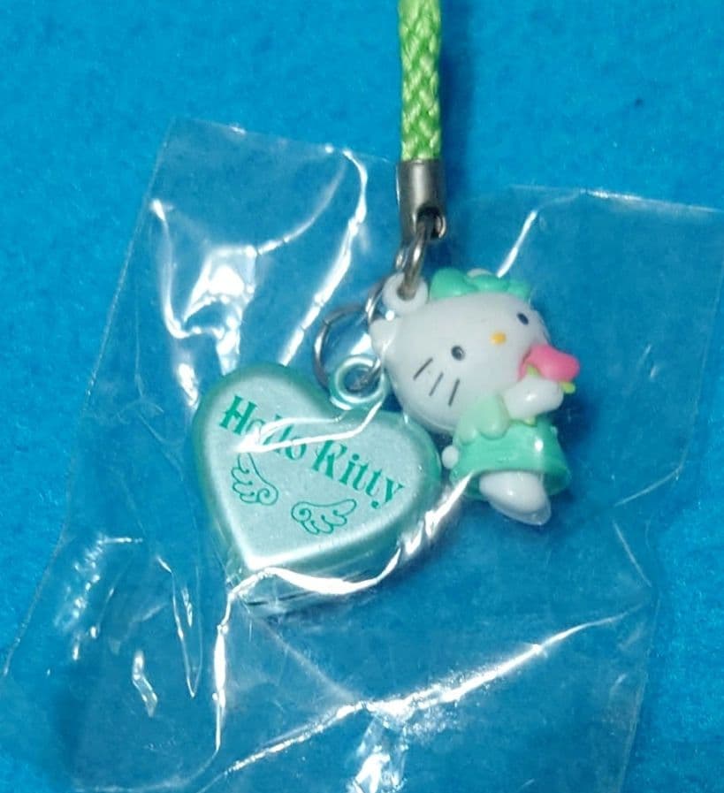 激レア☆ハローキティ・エンジェルキティの根付5種セット☆1999年