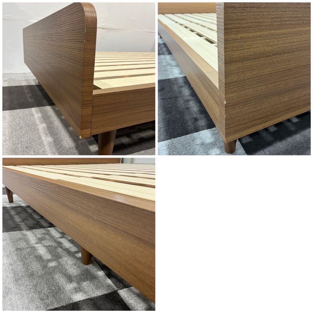 unico RUKEA セミダブル ベッド フレーム 家具 Fe2066