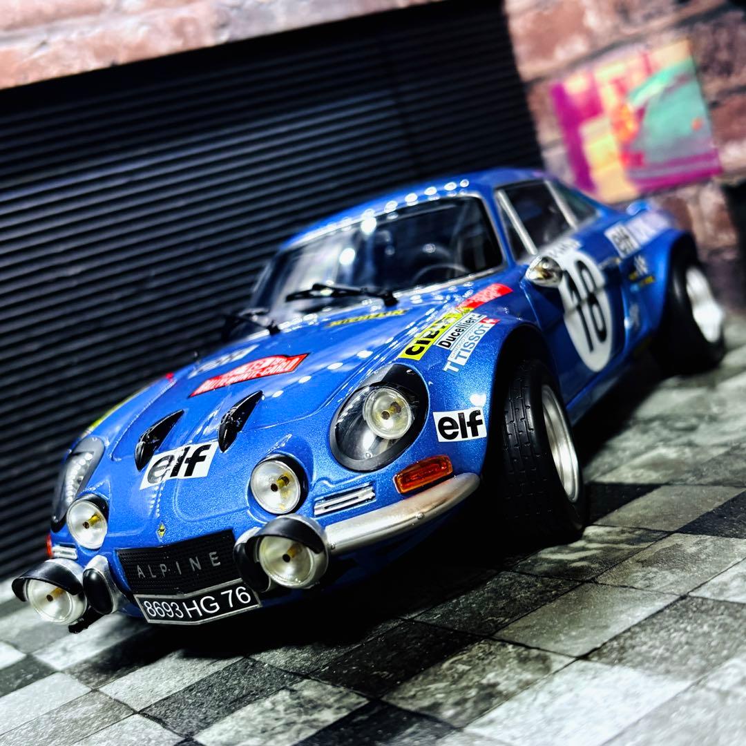 1/18 京商 アルピーヌ ルノー A110 1800S 1973 モンテカルロ