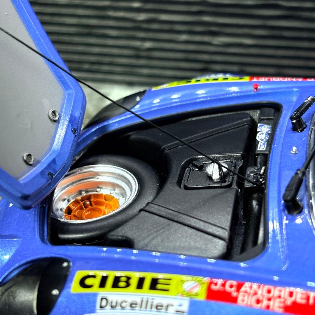 1/18 京商 アルピーヌ ルノー A110 1800S 1973 モンテカルロ