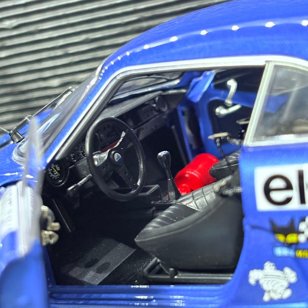 1/18 京商 アルピーヌ ルノー A110 1800S 1973 モンテカルロ