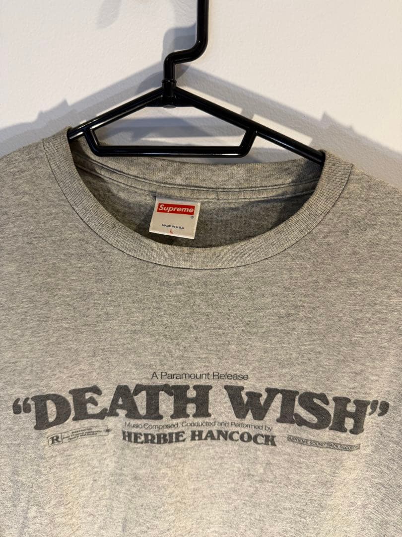 Supreme \"DEATH WISH\" Tシャツ