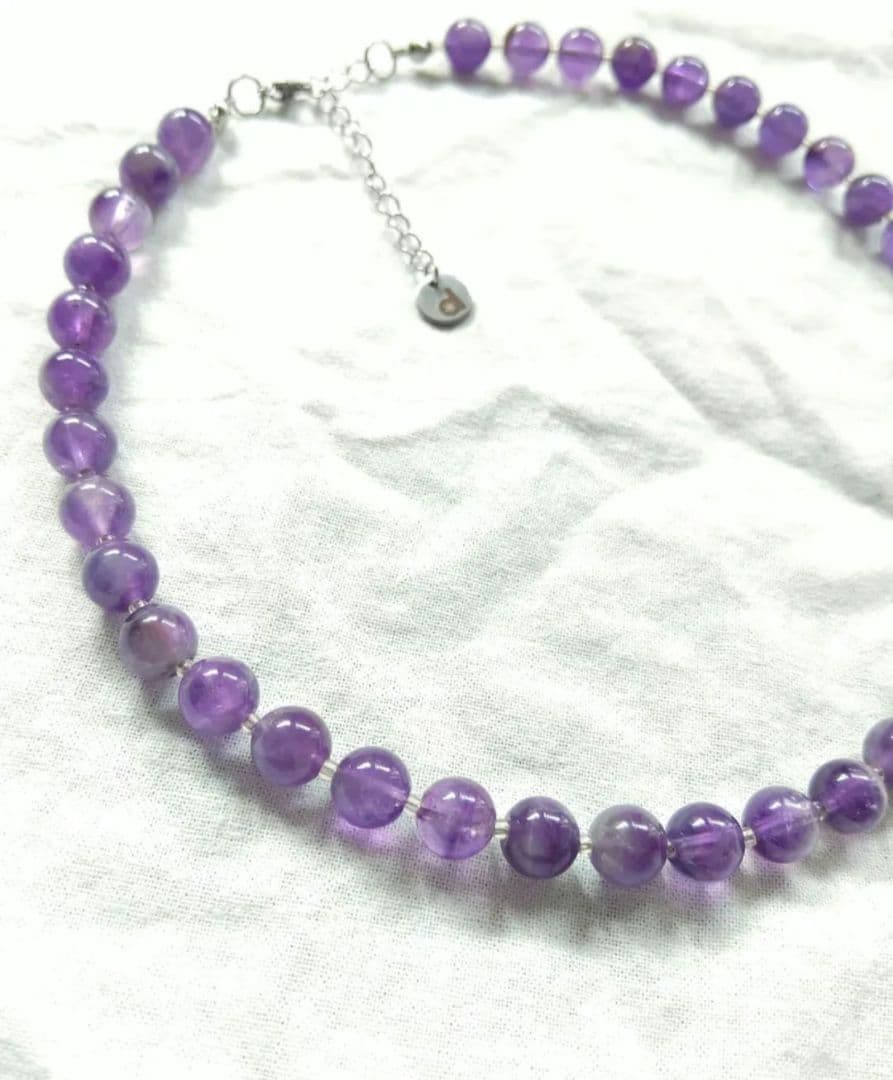 ネックレス・ペンダント amethyst Necklace