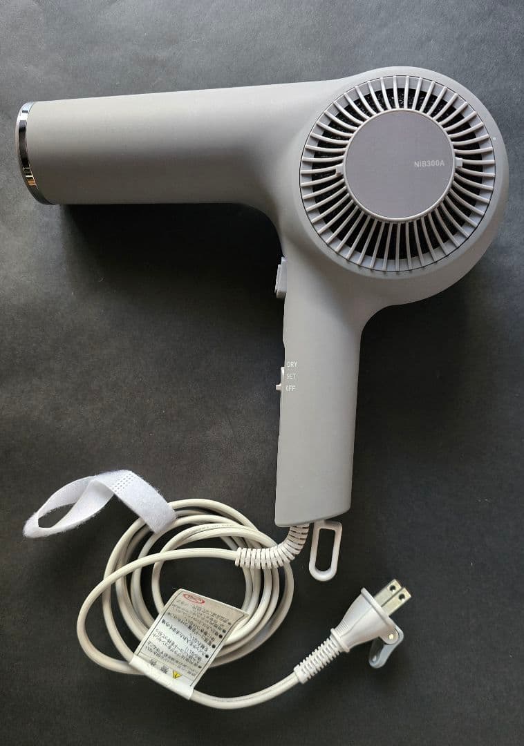 一度のみの使用Nobby byTESCOM NIB300Aヘアドライヤー グレー