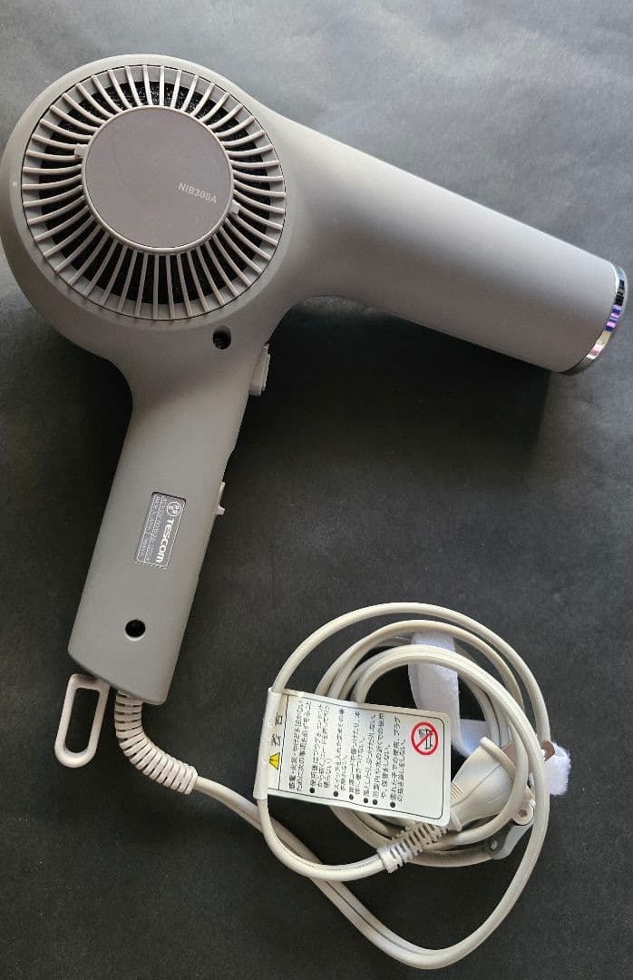 一度のみの使用Nobby byTESCOM NIB300Aヘアドライヤー グレー