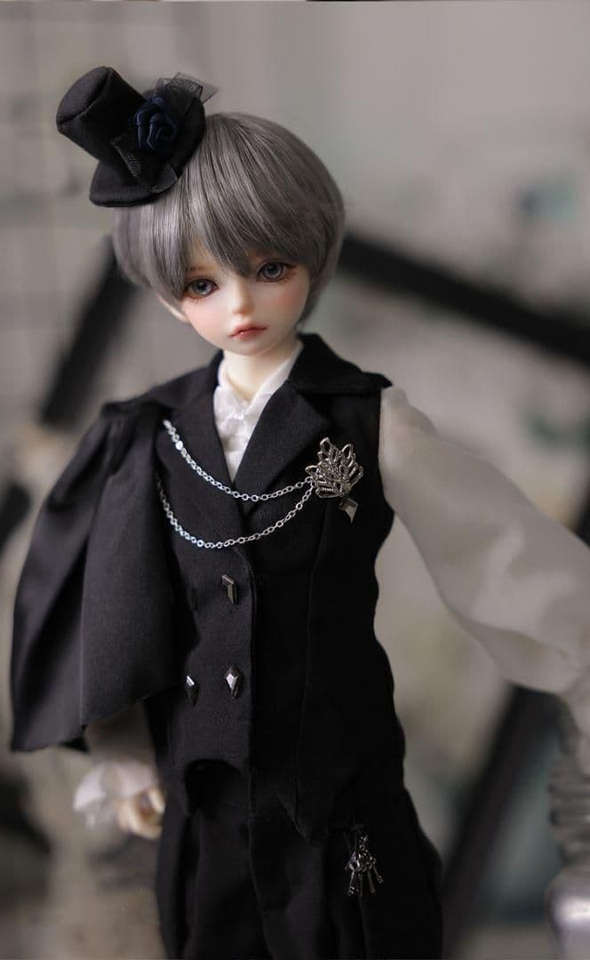 WH998 bjd 1/4 ドール本体 Heron 球体関節人形 ハンドメイド