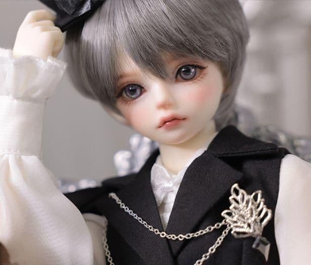 WH998 bjd 1/4 ドール本体 Heron 球体関節人形 ハンドメイド