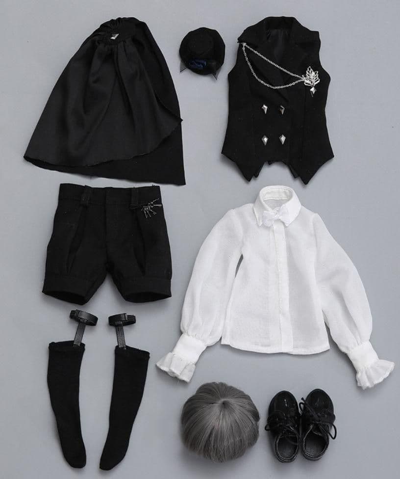 WH998 bjd 1/4 ドール本体 Heron 球体関節人形 ハンドメイド