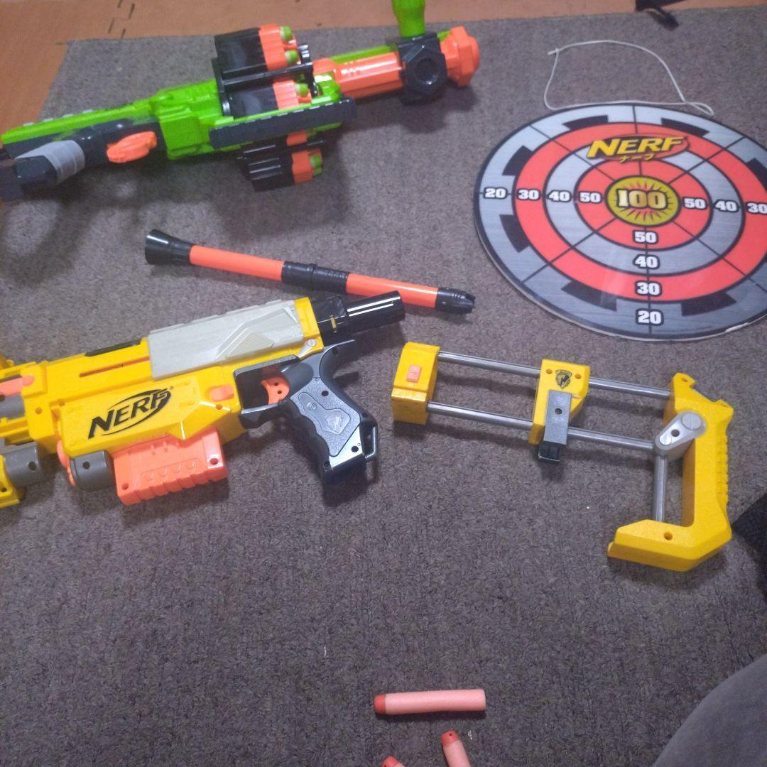 NERF ナーフ まとめ売り トイガン　ターゲットセット
