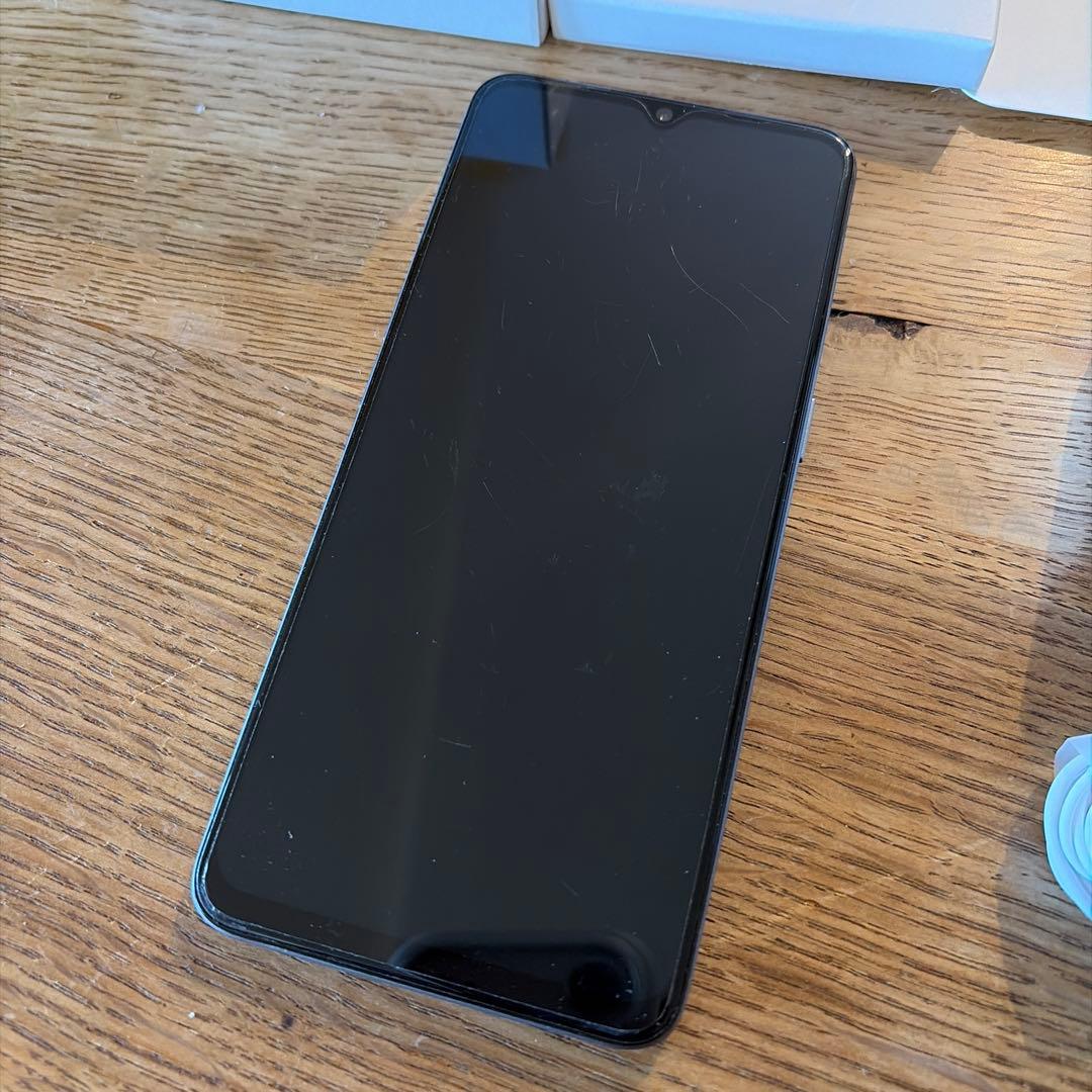 OPPO A73 本体 ネイビー 充電器・イヤホン付き