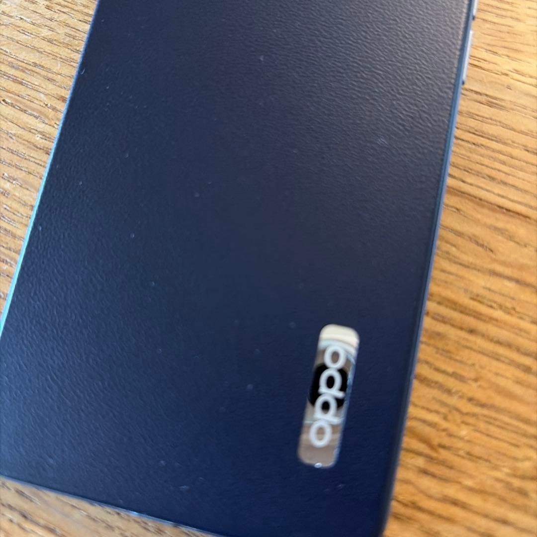 OPPO A73 本体 ネイビー 充電器・イヤホン付き