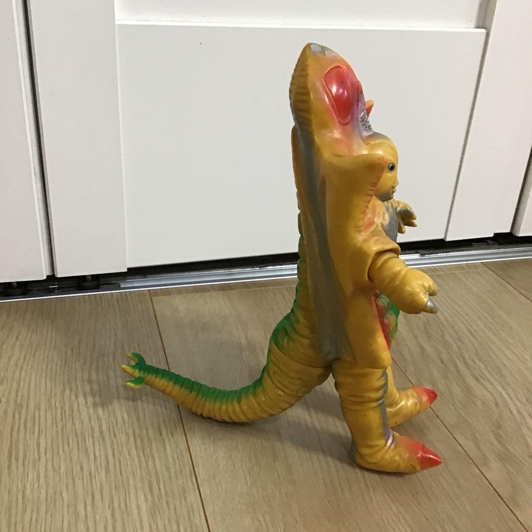 期間限定　昭和レトロ　当時物　ブルマック　ソフビ　ミラーマン怪獣　鋼鉄竜アイアン