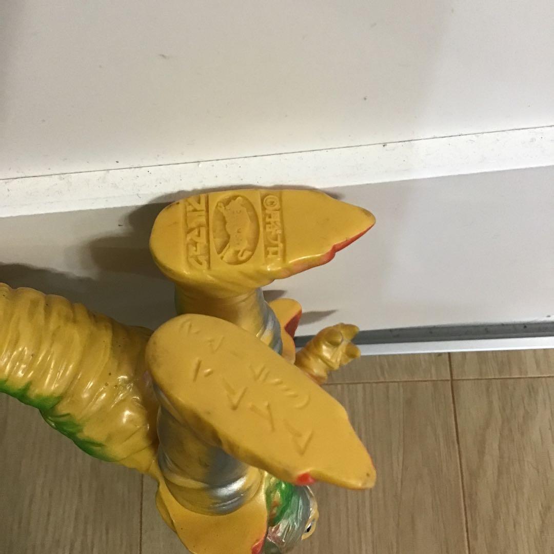 期間限定　昭和レトロ　当時物　ブルマック　ソフビ　ミラーマン怪獣　鋼鉄竜アイアン