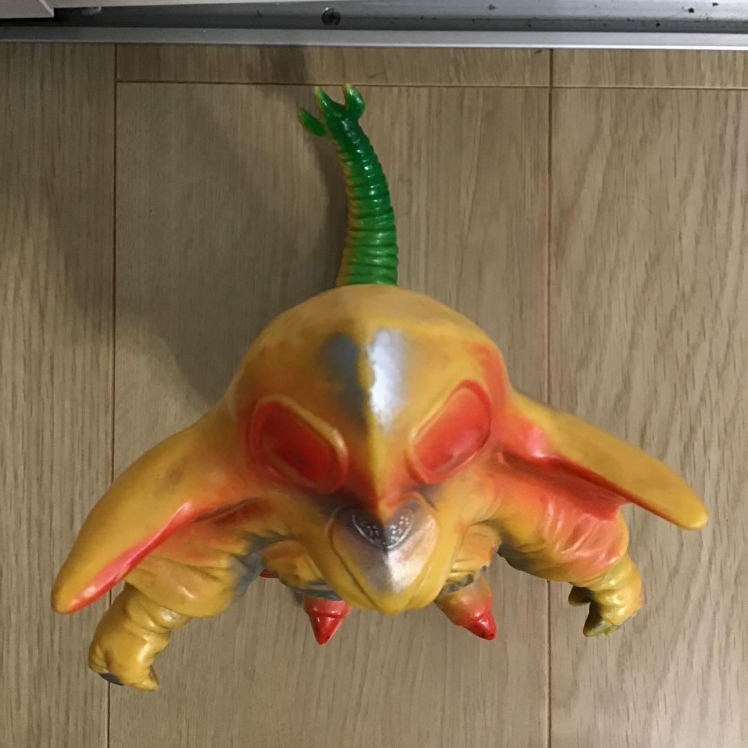 期間限定　昭和レトロ　当時物　ブルマック　ソフビ　ミラーマン怪獣　鋼鉄竜アイアン