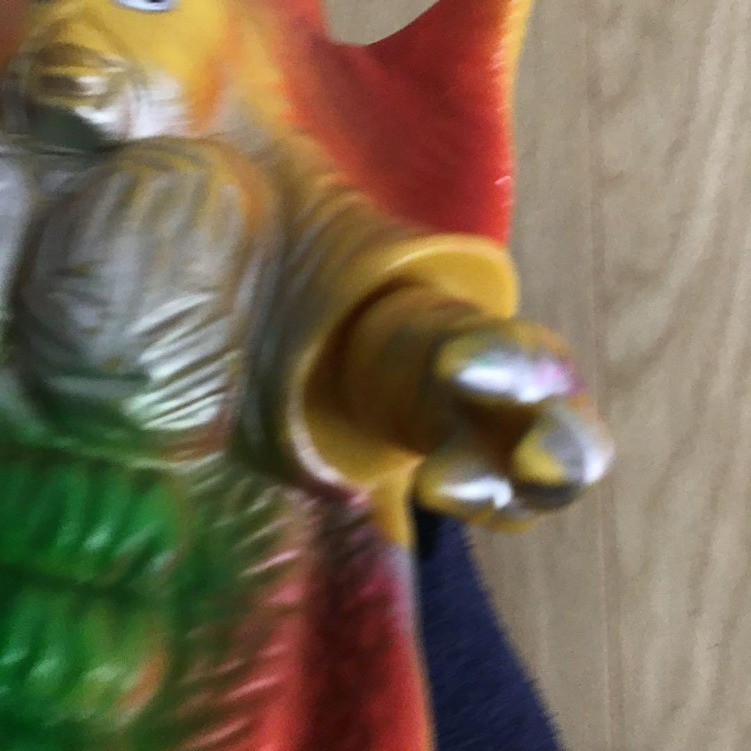 期間限定　昭和レトロ　当時物　ブルマック　ソフビ　ミラーマン怪獣　鋼鉄竜アイアン