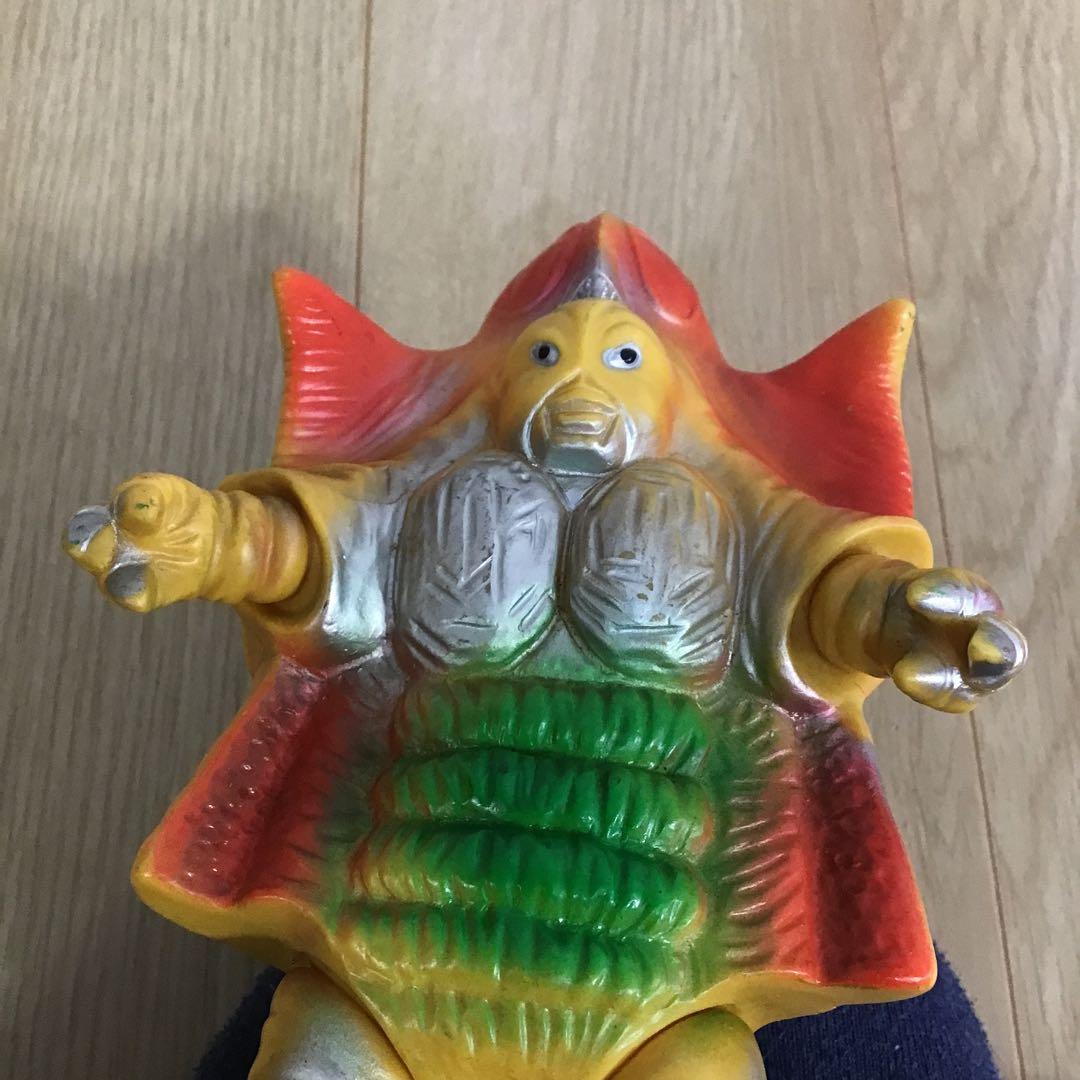 期間限定　昭和レトロ　当時物　ブルマック　ソフビ　ミラーマン怪獣　鋼鉄竜アイアン