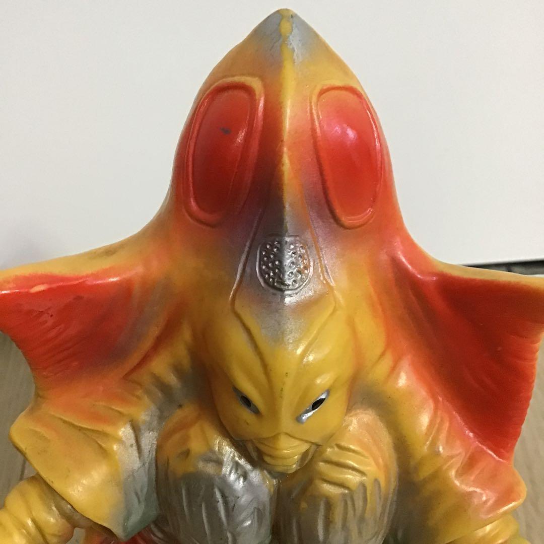 期間限定　昭和レトロ　当時物　ブルマック　ソフビ　ミラーマン怪獣　鋼鉄竜アイアン