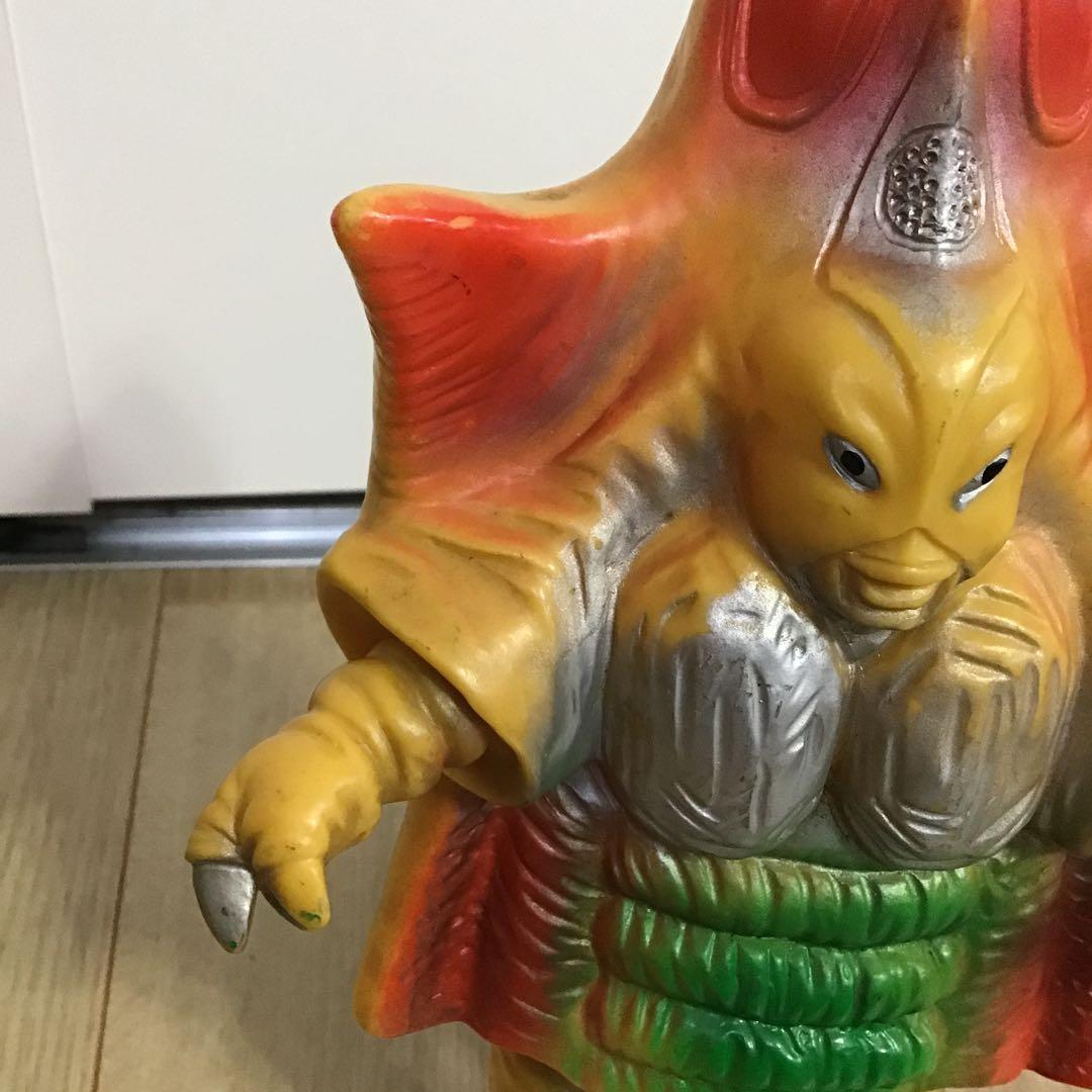 期間限定　昭和レトロ　当時物　ブルマック　ソフビ　ミラーマン怪獣　鋼鉄竜アイアン