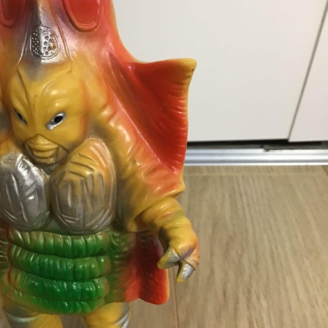 期間限定　昭和レトロ　当時物　ブルマック　ソフビ　ミラーマン怪獣　鋼鉄竜アイアン