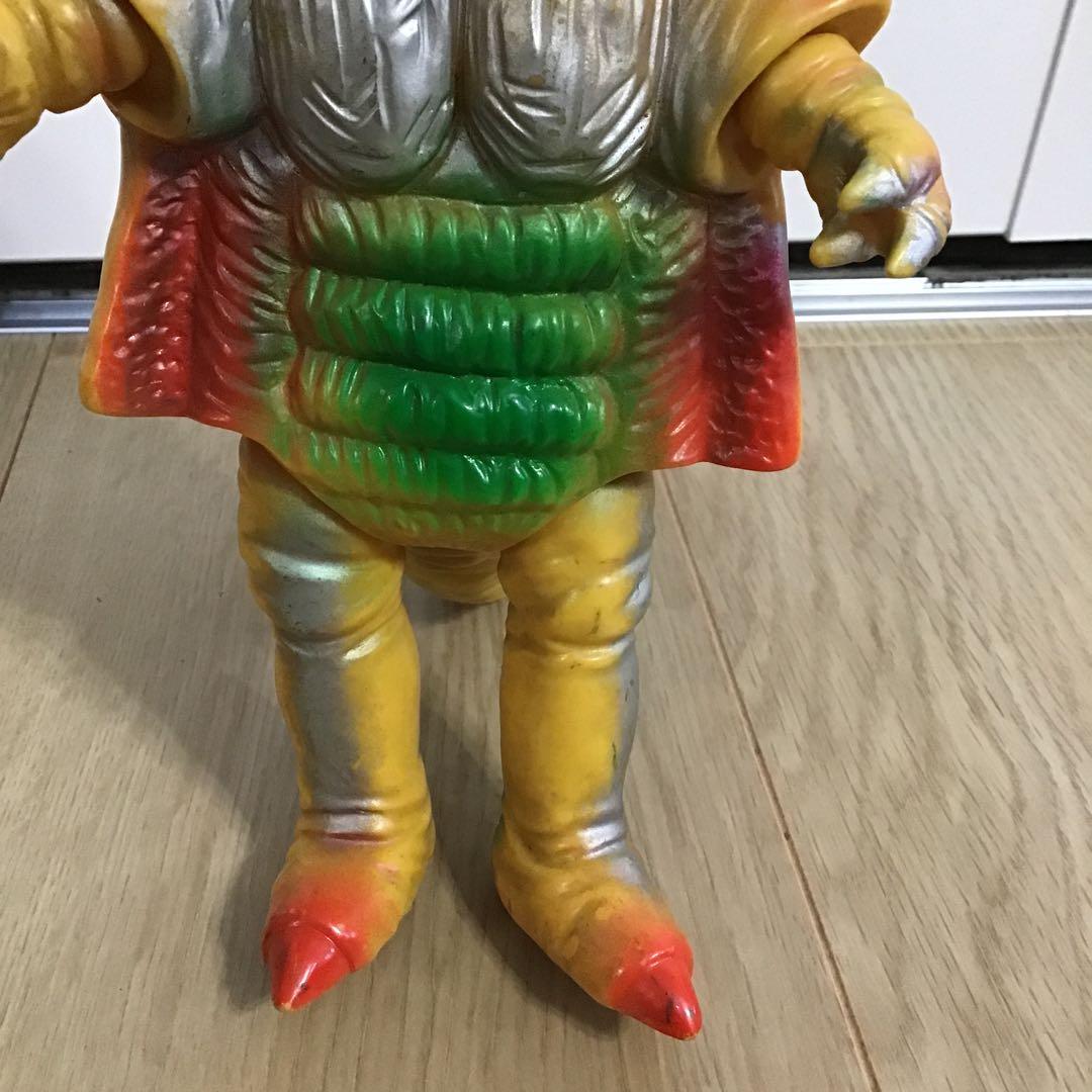 期間限定　昭和レトロ　当時物　ブルマック　ソフビ　ミラーマン怪獣　鋼鉄竜アイアン