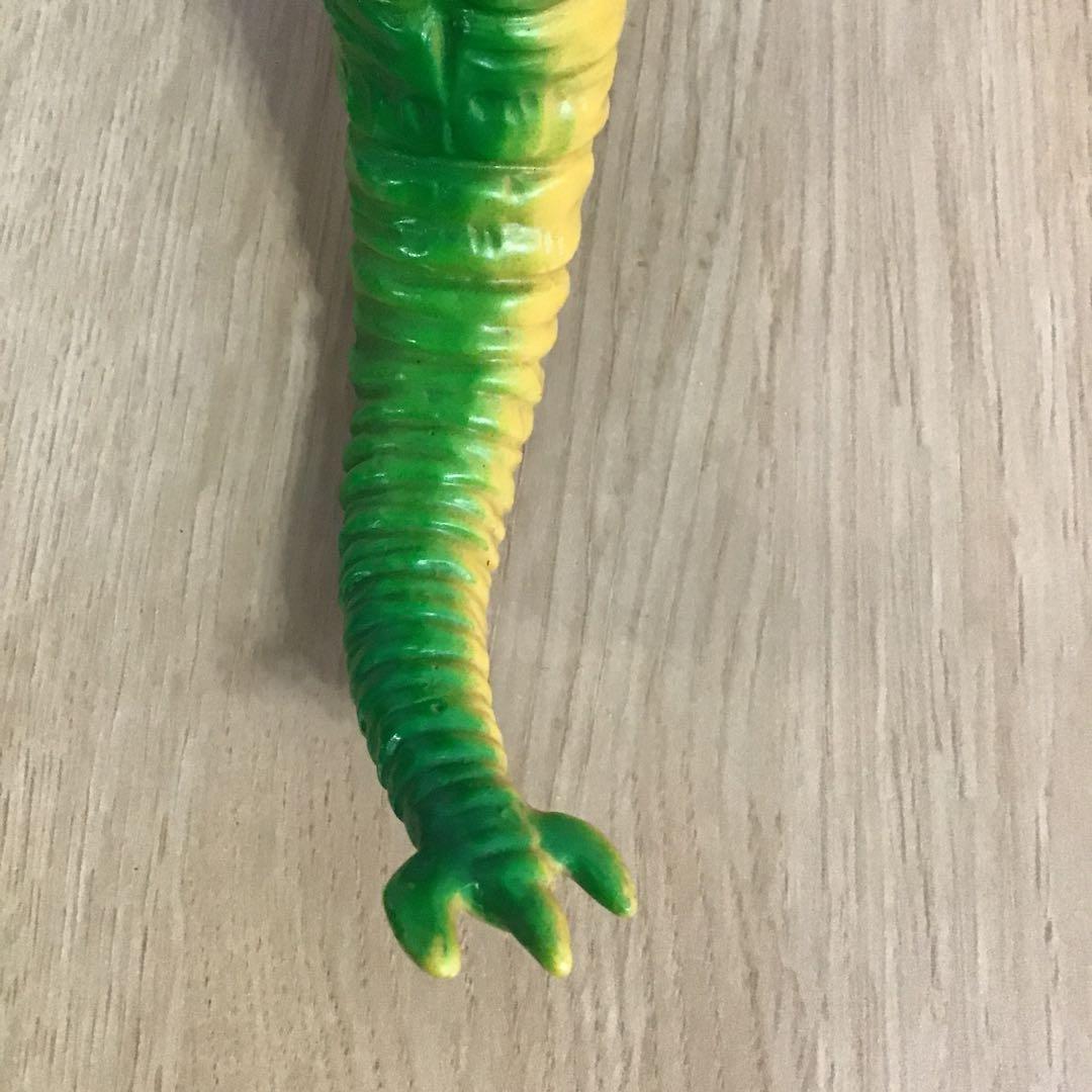 期間限定　昭和レトロ　当時物　ブルマック　ソフビ　ミラーマン怪獣　鋼鉄竜アイアン