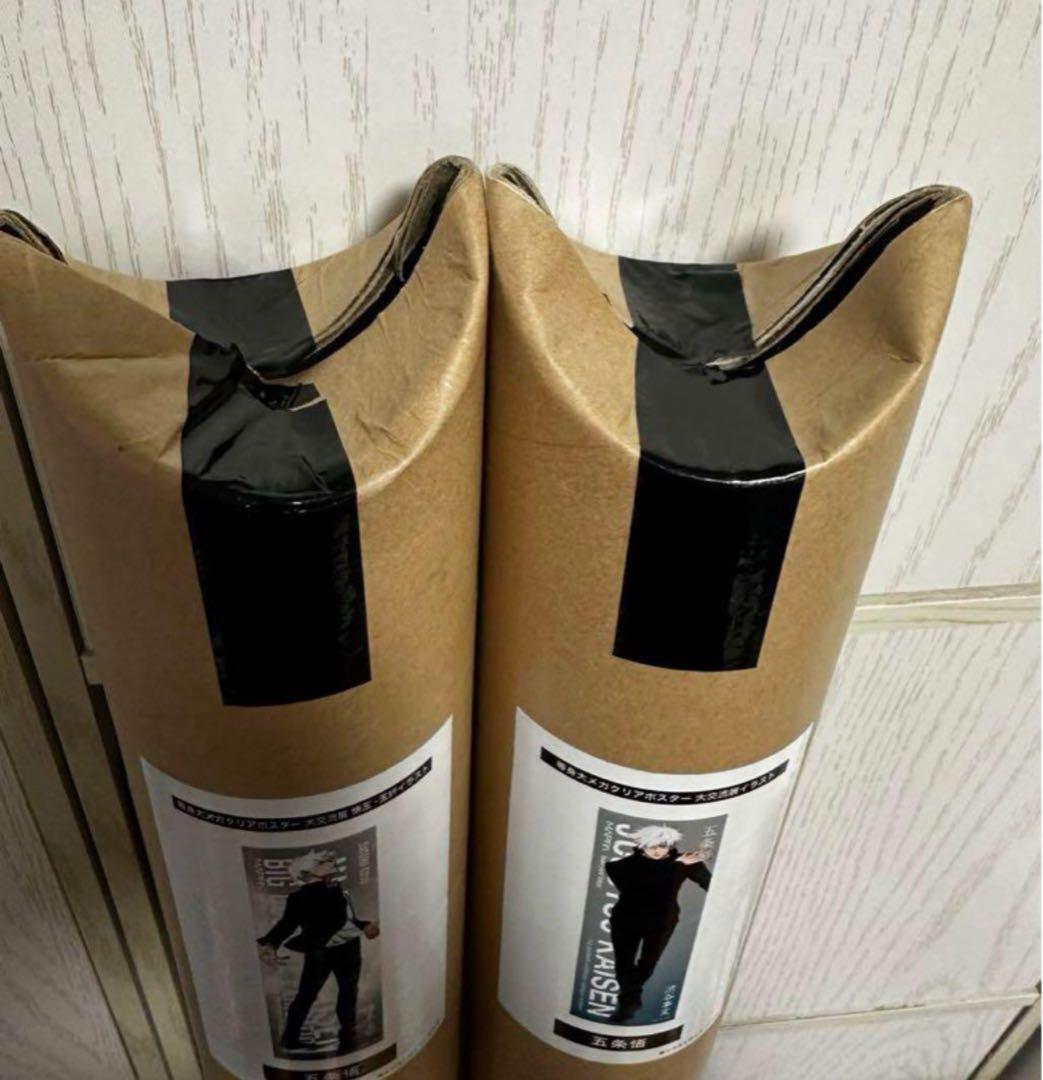 呪術廻戦 大交流展 等身大 メガクリアポスター 五条悟 懐玉・玉折 渋谷事変