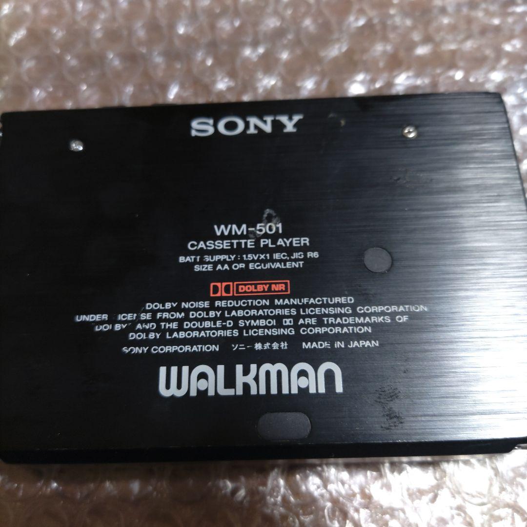 ソニー　カセットウォークマン　WM−501　ジャンク　管理ナンバー116