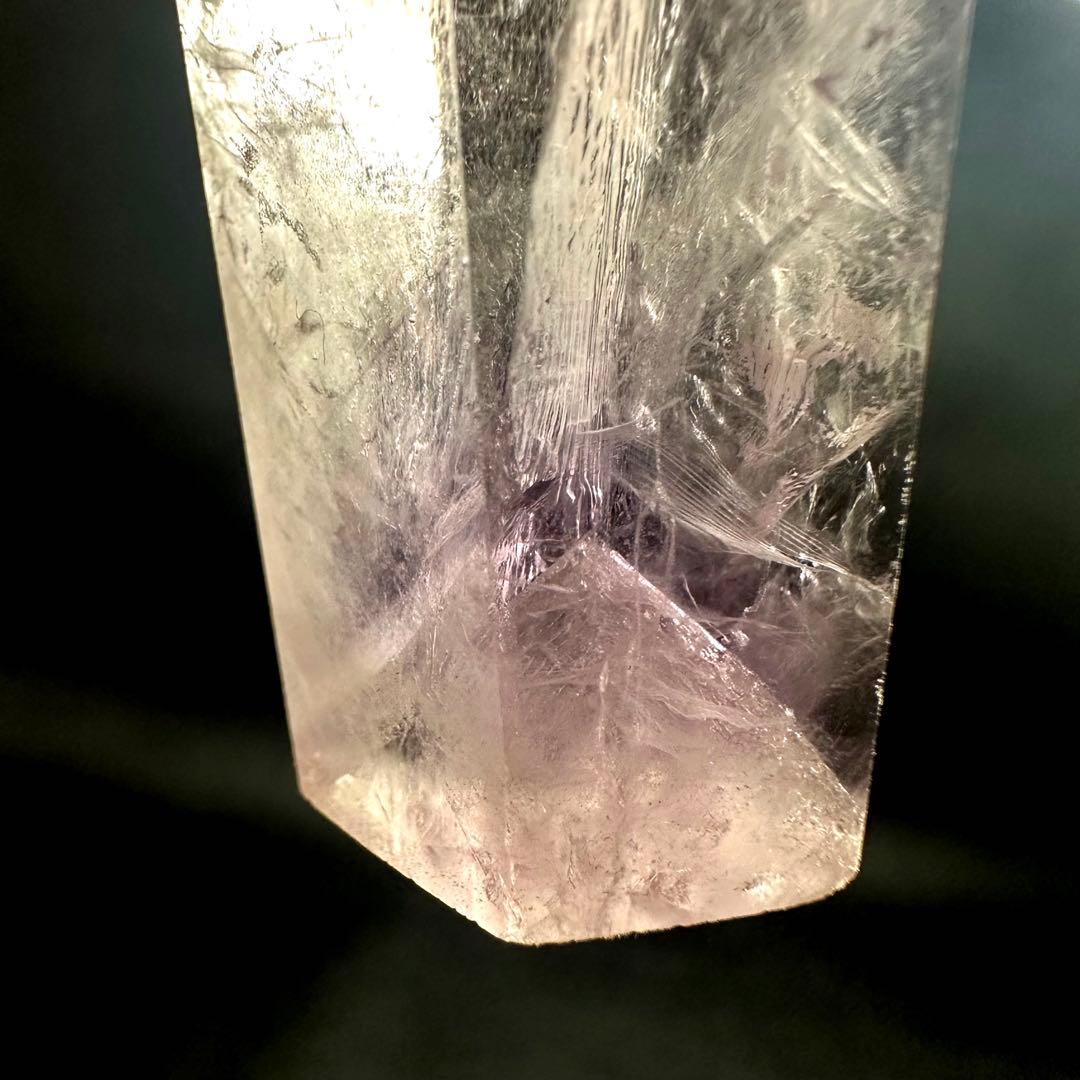 爆レア❗️ロマネサイト アメジストナチュラルポイントワンド ファントム A938