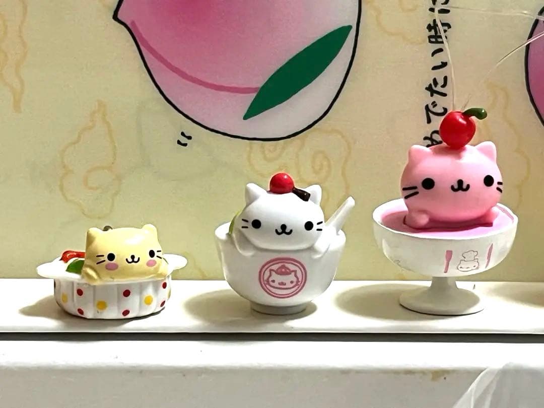 希少 当時物 サンエックス にゃんにゃんにゃんこ にゃんこ飯店 マスコット　７点