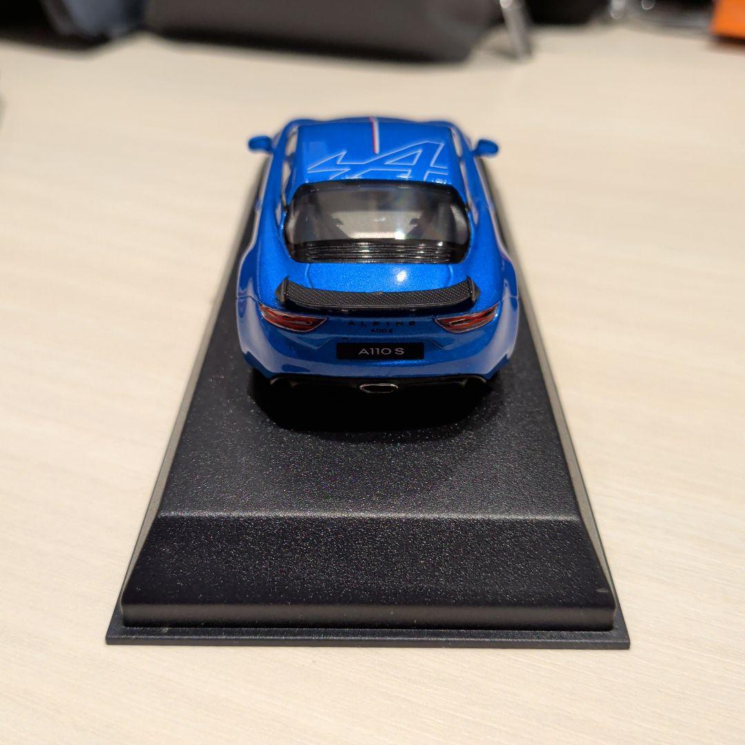 Alpine A110 S ミニカー 青 1/43