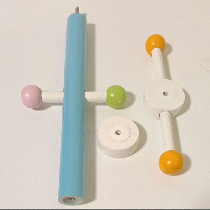 希少 サンリオ ウサハナ USAHANA 木製ポールハンガー 2004年当時物