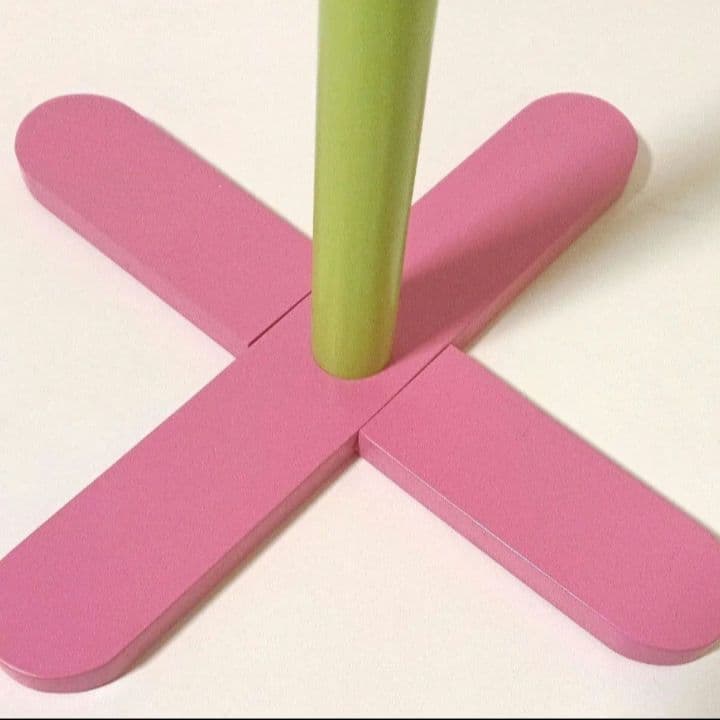 希少 サンリオ ウサハナ USAHANA 木製ポールハンガー 2004年当時物