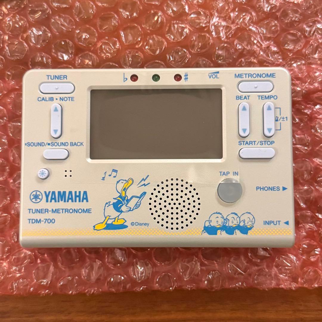YAMAHA TDM-700DD2 ドナルドダック チューナー&メトロノーム