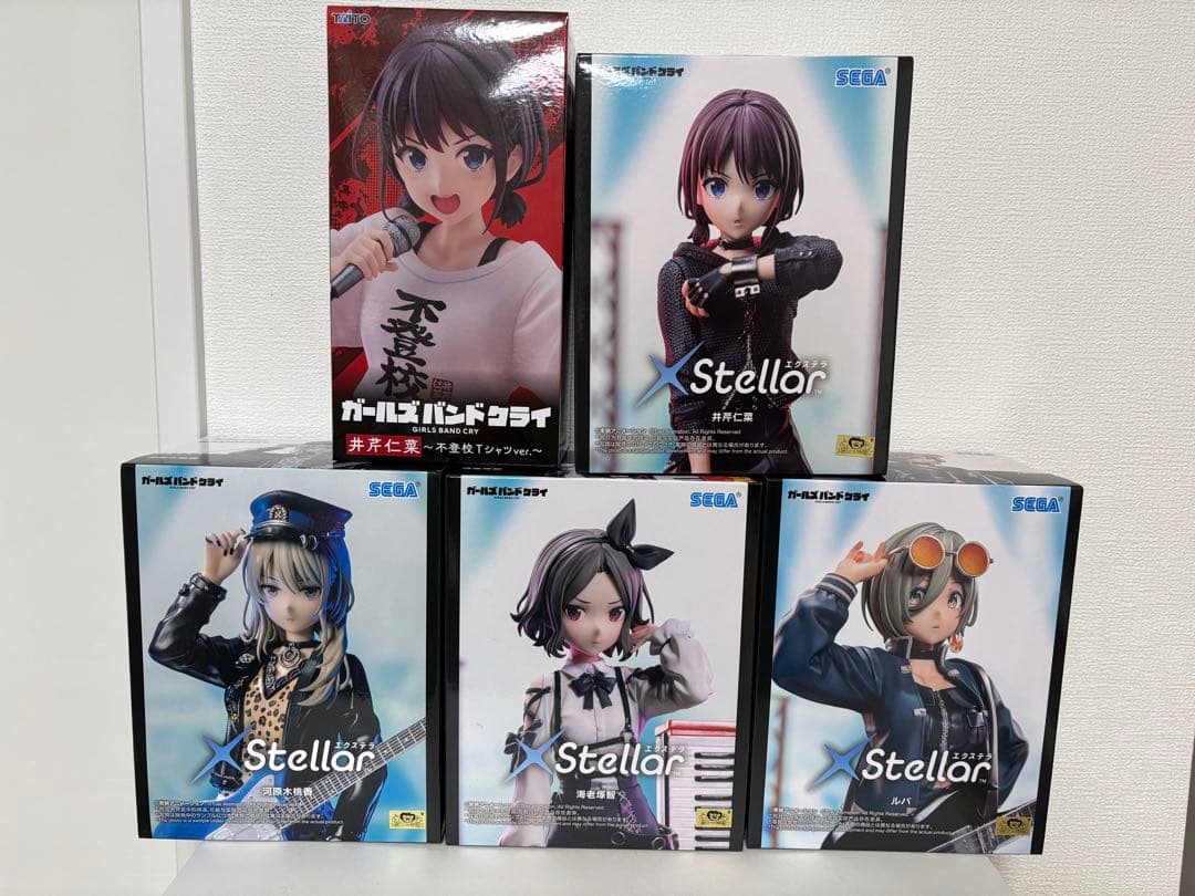 ガールズバンドクライ　フィギュア