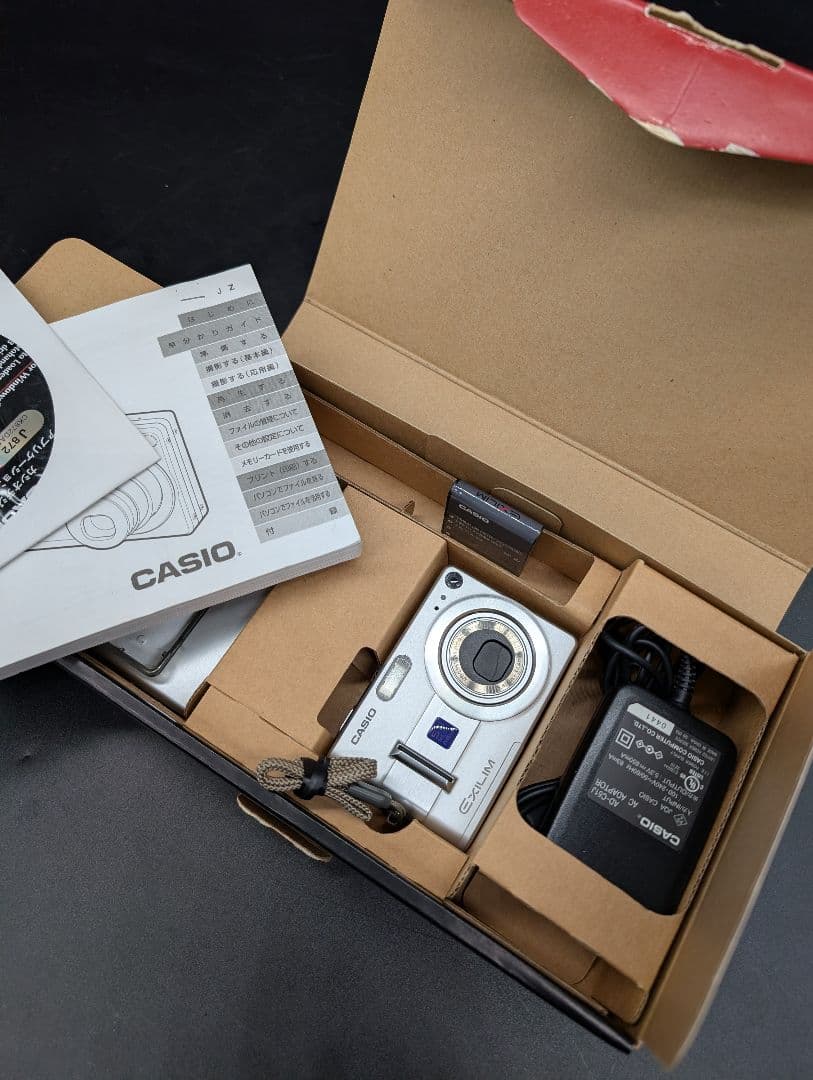 カシオ CASIO EXILIM EX-Z55 3x 元箱、バッテリー