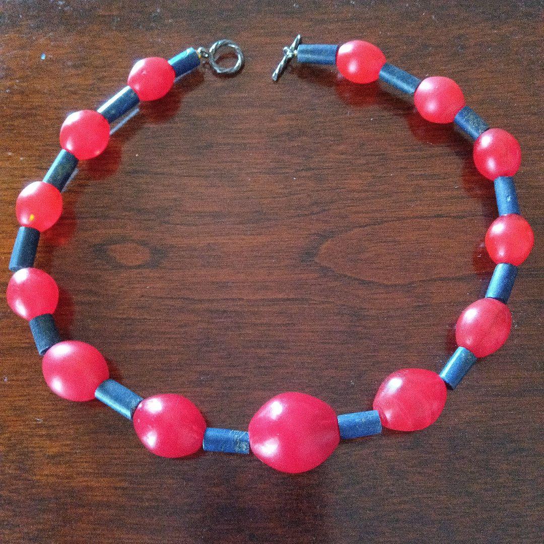 アンティークトンボ玉/エチオピアンチェリー