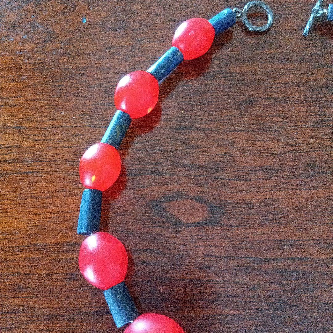 アンティークトンボ玉/エチオピアンチェリー