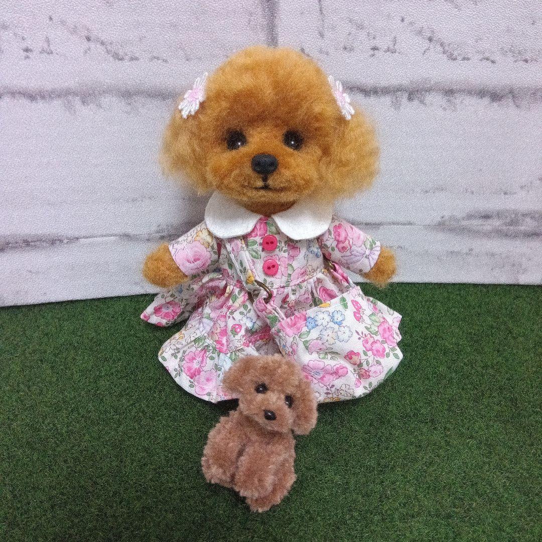 羊毛フェルト　トイプードル　もも　4点おまとめ