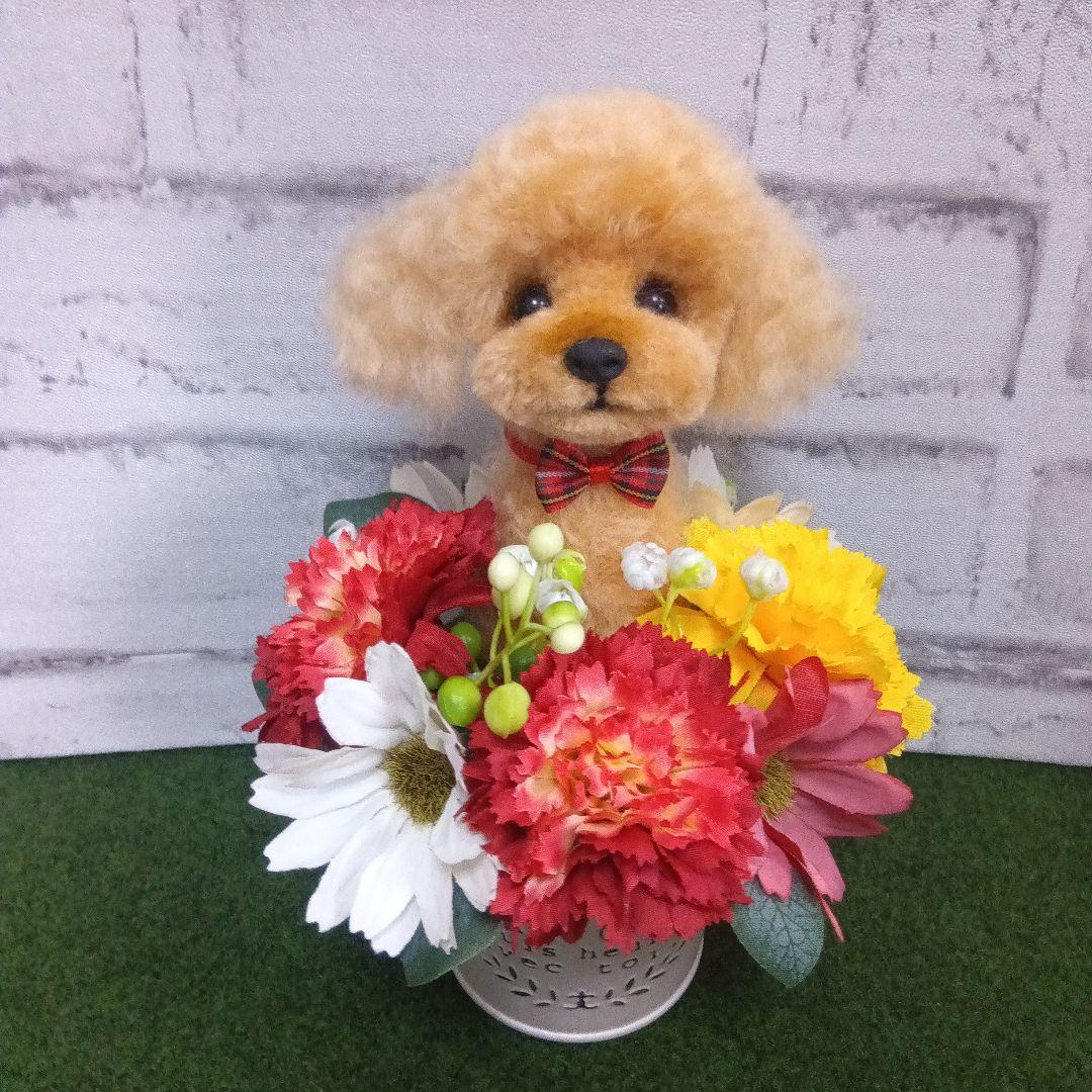 羊毛フェルト　トイプードル　もも　4点おまとめ